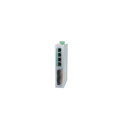 百兆2光4電工業PoE交換機 百兆2光4電工業PoE交換機