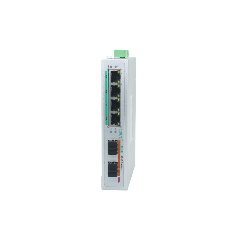 千兆2光4電工業PoE交換機 千兆2光4電工業PoE交換機