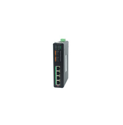 千兆2光4電網管型工業交換機 千兆2光4電網管型工業交換機
