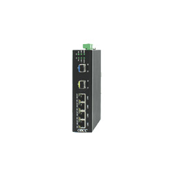 千兆2光4電工業PoE交換機 千兆2光4電工業PoE交換機