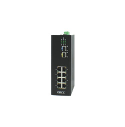 千兆2光8電網管型工業交換機 千兆2光8電網管型工業交換機