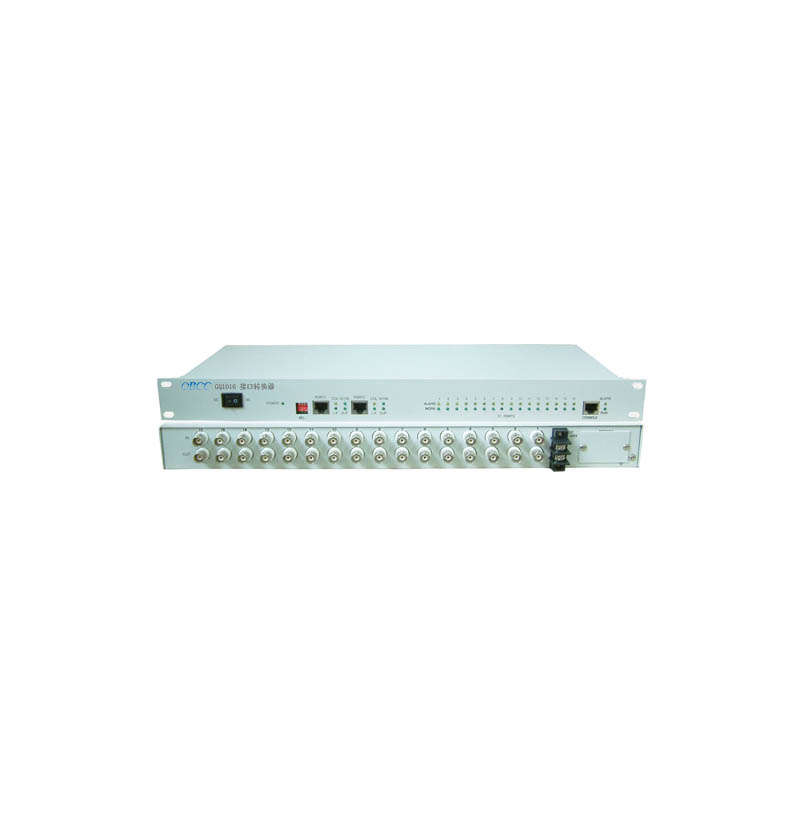 16E1轉2路以太網協議轉換器 16E1轉2路以太網協議轉換器