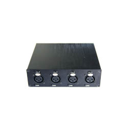 4路卡儂頭(XLR)音頻光端機(jī) 4路卡儂頭(XLR)音頻光端機(jī)